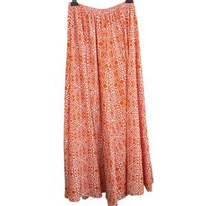 Boutique MAGIC Maxi Skirt — Size M — Geometric Boho Print!